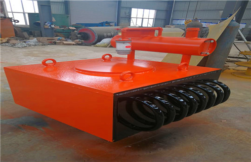 電磁除鐵器，油冷電磁除鐵器，云南油冷自卸式電磁除鐵器_電氣工作原理_云南油冷自卸式電磁除鐵器加多少號油_選型