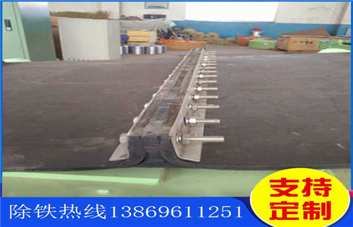 永磁除鐵器，青海永磁除鐵器距離皮帶高度_參數(shù)_內(nèi)部磁塊安裝方法_青海永磁除鐵器距離皮帶高度規(guī)格型號價格 