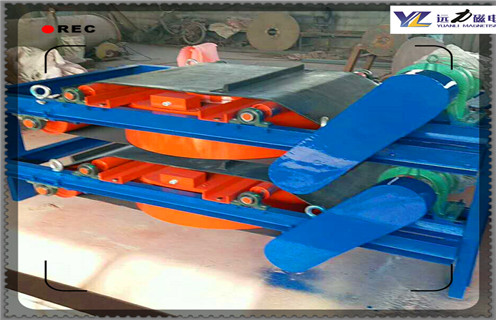 電磁自卸式除鐵器，云南電磁自卸式除鐵器型號(hào)_云南電磁自卸式除鐵器型號(hào)廠家配件_型號(hào)及工作視頻 