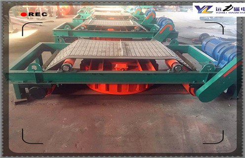 電磁自卸式除鐵器，陜西電磁自卸式除鐵器型號(hào)_陜西電磁自卸式除鐵器型號(hào)廠家配件_型號(hào)及工作視頻 