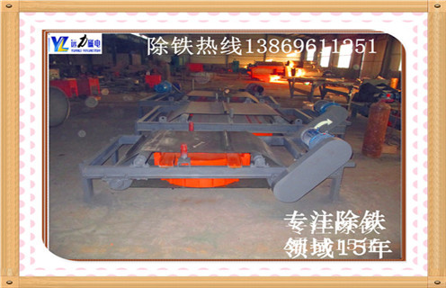 電磁自卸除鐵器，山西電磁自卸式除鐵器廠家_山西電磁自卸式除鐵器廠家廠家配件_型號及工作視頻