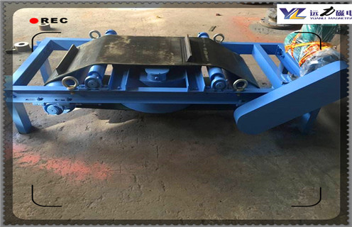 自卸式電磁除鐵器，陜西自卸式電磁除鐵器配件_陜西自卸式電磁除鐵器配件安裝效果接線原理圖工作原理及內(nèi)部結(jié)構(gòu)