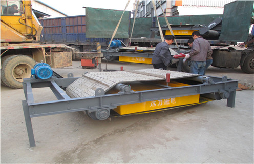 帶式除鐵器，北京帶式除鐵器皮帶跑偏知識(shí)參數(shù)_內(nèi)部磁塊安裝方法_北京帶式除鐵器皮帶跑偏型號(hào)價(jià)格