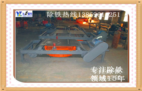 自卸式電磁除鐵器，吉林自卸式電磁除鐵器配件_吉林自卸式電磁除鐵器配件價格保養(yǎng)廠家配件_型號及工作視頻